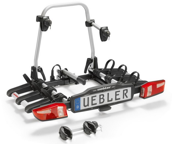 Uebler X31S inkl. Kennzeichen Fahrradträger Heckträger Faltbar für 3 Fahrräder 15760