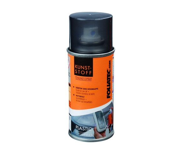 FOLIATEC Kunststoff Tönungsspray - 150ml - schwarz