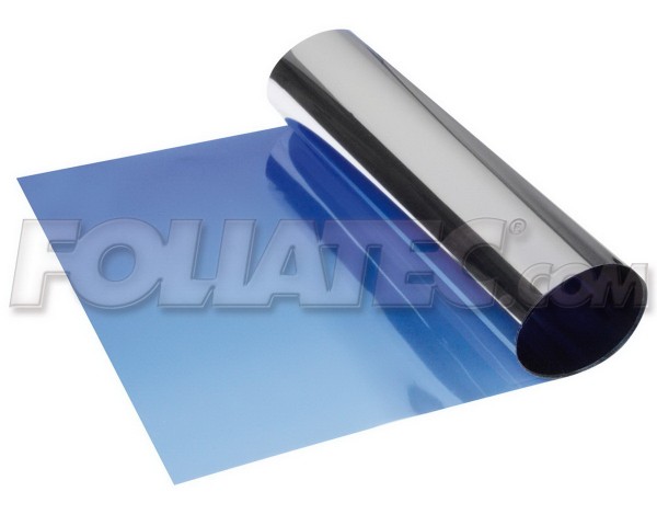 FOLIATEC Blendstreifen - Sunvisor - Sonnenschutzstreifen - 15 x 152 cm - blau