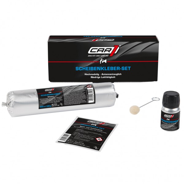 CAR1 CO3100 Scheibenkleber Set - 5-teilig - 310ml Kartusche