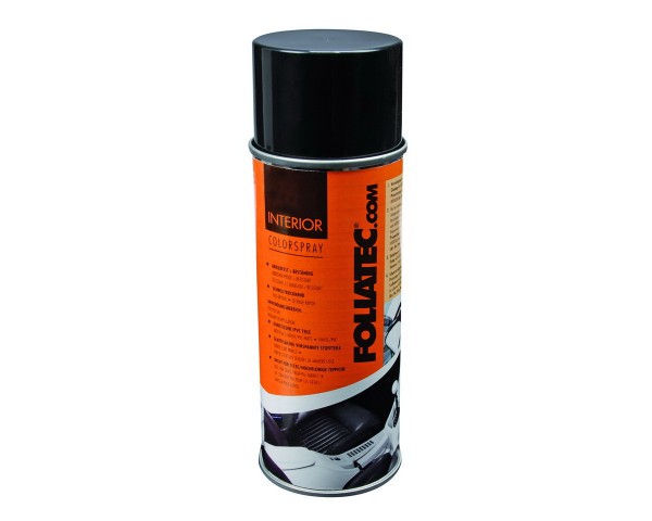 FOLIATEC Interior Colorspray - 400ml - schwarz glänzend